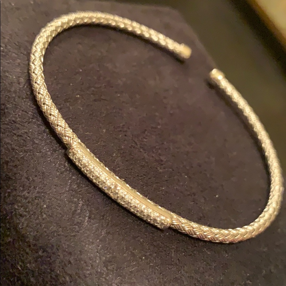 Silver Mesh Cuff